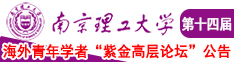 后入操逼视频南京理工大学第十四届海外青年学者紫金论坛诚邀海内外英才！